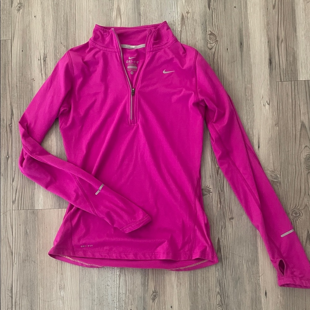 Nike Fuchsia Half-Zip Pullover